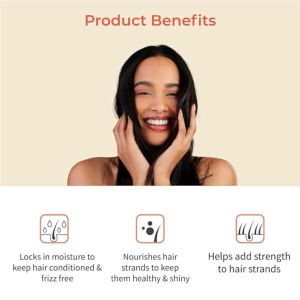 Vedix Conditioner, Ayurvedic Vartha Hydrating No-Frizz Hair Conditioner With Rice Water - Image 3